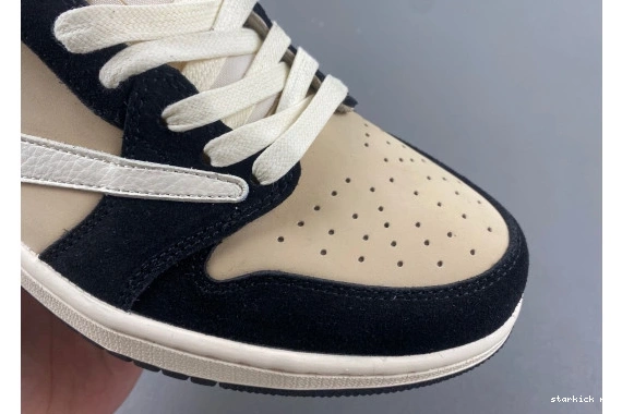 1 SP Travis Low Jordan Retro Scott OG Brown DM7866-201 0801